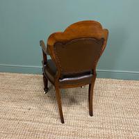 Quality Victorian Mahogany Antique Desk Chair (6 of 7) Quality Victorian Mahogany Antique Desk Chair (6 of 7)