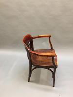 Secession Desk Chair by Otto Wagner, stamped (7 of 11) Secession Desk Chair by Otto Wagner, stamped (7 of 11)