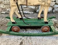 Antique Wooden Push Along Rocking Horse Toy (10 of 19) Antique Wooden Push Along Rocking Horse Toy (10 of 19)