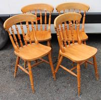 1960s Set 4 Beech Kitchen Chairs (2 of 3) 1960s Set 4 Beech Kitchen Chairs (2 of 3)