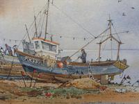 Watercolour & Ink Hastings Boats Listed Artist Valerie Sadler (9 of 10) Watercolour & Ink Hastings Boats Listed Artist Valerie Sadler (9 of 10)