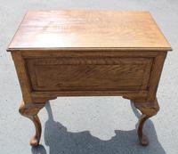 1960s Quality Hand Made Oak Lowboy with 5 Drawers (5 of 5) 1960s Quality Hand Made Oak Lowboy with 5 Drawers (5 of 5)