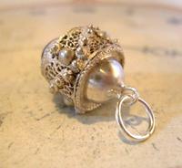 Vintage Pocket Watch Chain Silver Fob 1950s Victorian Revival Stone Set Ball Fob (4 of 9) Vintage Pocket Watch Chain Silver Fob 1950s Victorian Revival Stone Set Ball Fob (4 of 9)