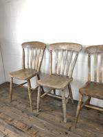 Set of Four Antique Farmhouse Kitchen Chairs (9 of 14) Set of Four Antique Farmhouse Kitchen Chairs (9 of 14)