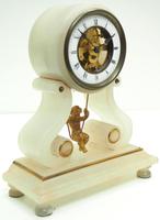 Rare Antique French Farcot Mantel Clock 8-Day Swinging Cherub Mantel Clock (5 of 11) Rare Antique French Farcot Mantel Clock 8-Day Swinging Cherub Mantel Clock (5 of 11)