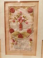 Early 20th century embroidered silk greetings cards (11 of 16) Early 20th century embroidered silk greetings cards (11 of 16)