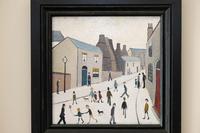Naive Industrial Street Scene Oil on Board by Walker Scott (3 of 9) Naive Industrial Street Scene Oil on Board by Walker Scott (3 of 9)