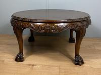 Mahogany Coffee Table - Circular (6 of 6) Mahogany Coffee Table - Circular (6 of 6)