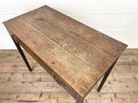 Antique Georgian Oak Side Table with Drawer (8 of 10) Antique Georgian Oak Side Table with Drawer (8 of 10)