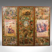 Antique Privacy Scrap Screen, English, Photo Prop, Room Divider, Victorian, 1860 (6 of 12) Antique Privacy Scrap Screen, English, Photo Prop, Room Divider, Victorian, 1860 (6 of 12)