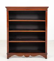 Victorian Mahogany Inlaid Open Bookcase (2 of 8) Victorian Mahogany Inlaid Open Bookcase (2 of 8)
