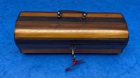 French Mahogany Glove Box with Boxwood, Ebony & Fruitwood Stripes (12 of 12) French Mahogany Glove Box with Boxwood, Ebony & Fruitwood Stripes (12 of 12)