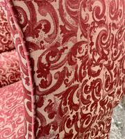 Victorian Mahogany Framed Wing Armchair (15 of 15) Victorian Mahogany Framed Wing Armchair (15 of 15)