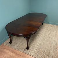 Edwardian Walnut Wind Out Extending Antique Dining Table (5 of 10) Edwardian Walnut Wind Out Extending Antique Dining Table (5 of 10)
