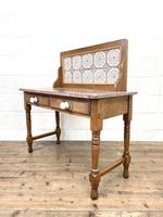 Antique Pine Tile Back Washstand (11 of 15) Antique Pine Tile Back Washstand (11 of 15)