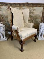 Large Wingback Armchair for Recovering (5 of 10) Large Wingback Armchair for Recovering (5 of 10)