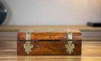 Burr Walnut & Brass Jewellery Box 1860 (4 of 14) Burr Walnut & Brass Jewellery Box 1860 (4 of 14)