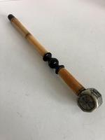Antique Chinese Smoking Pipe With Scrimshaw Design & Jade Fist (4 of 9) Antique Chinese Smoking Pipe With Scrimshaw Design & Jade Fist (4 of 9)