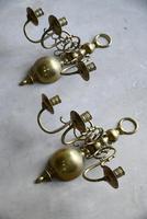 Pair of Dutch Style Brass 3 Branch Wall Candle Sconce (2 of 13) Pair of Dutch Style Brass 3 Branch Wall Candle Sconce (2 of 13)