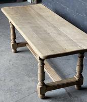 French Bleached Oak Farmhouse Kitchen Table (12 of 25) French Bleached Oak Farmhouse Kitchen Table (12 of 25)