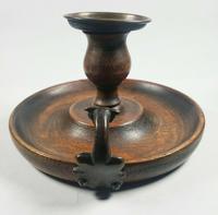 Rare Stunning 18th Century Oak & Bronze Hunting Dog Handle Chamberstick c.1770 (3 of 13) Rare Stunning 18th Century Oak & Bronze Hunting Dog Handle Chamberstick c.1770 (3 of 13)