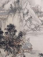 Three Japanese original ink/ watercolour lanscape paintings circa mid. 20th Century (5 of 20) Three Japanese original ink/ watercolour lanscape paintings circa mid. 20th Century (5 of 20)