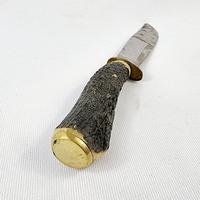 Antler Handle Hunters Knife By Rowbothan (4 of 4) Antler Handle Hunters Knife By Rowbothan (4 of 4)
