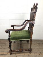 Victorian Carved Oak Armchair (8 of 10) Victorian Carved Oak Armchair (8 of 10)