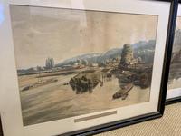 Fabulous Set of 11 Coloured Prints of the River Thames (10 of 14) Fabulous Set of 11 Coloured Prints of the River Thames (10 of 14)