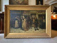 Substantial 19th Century Flemish Oil Painting of Locals in Brugge by Dumont (15 of 21) Substantial 19th Century Flemish Oil Painting of Locals in Brugge by Dumont (15 of 21)