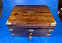 Victorian Brassbound Rosewood Writing Slope (5 of 20) Victorian Brassbound Rosewood Writing Slope (5 of 20)