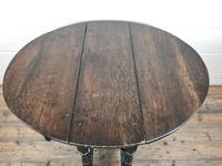 Antique 19th Century Small Oak Gateleg Table (5 of 8) Antique 19th Century Small Oak Gateleg Table (5 of 8)