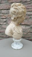 Alabaster Bust of Alexandre Brongniart After Jean-Antoine Houdon c.1910 (2 of 8) Alabaster Bust of Alexandre Brongniart After Jean-Antoine Houdon c.1910 (2 of 8)
