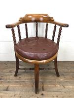 Antique Captain Style Elm Armchair (12 of 12) Antique Captain Style Elm Armchair (12 of 12)