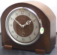 Fine Enfield Made Antique English Art Deco 8 Day Timepiece Mantel Clock (4 of 9) Fine Enfield Made Antique English Art Deco 8 Day Timepiece Mantel Clock (4 of 9)