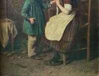 Enchanting Early 1900s Continental Portrait Oil Painting of Maid & Little Boy (12 of 12) Enchanting Early 1900s Continental Portrait Oil Painting of Maid & Little Boy (12 of 12)