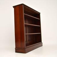 Antique Victorian Mahogany Open Bookcase (5 of 12) Antique Victorian Mahogany Open Bookcase (5 of 12)