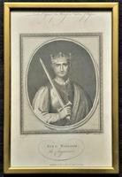 Rare Set of 12 Original 18th Century Engraving's of Kings & Queens of England (13 of 18) Rare Set of 12 Original 18th Century Engraving's of Kings & Queens of England (13 of 18)