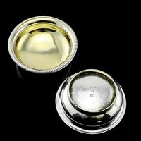 Antique Georgian Solid Silver Pair of Salt Cellars - Joseph Felix Podio 1809 (10 of 11) Antique Georgian Solid Silver Pair of Salt Cellars - Joseph Felix Podio 1809 (10 of 11)