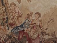 Antique French Tapestry Classical Courtly Love Romance c.1860 (3 of 17) Antique French Tapestry Classical Courtly Love Romance c.1860 (3 of 17)