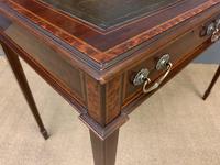 Inlaid Mahogany & Amboyna Writing Desk (17 of 19) Inlaid Mahogany & Amboyna Writing Desk (17 of 19)
