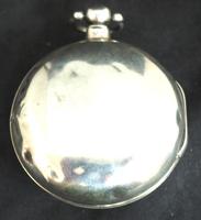 Antique Silver Pair Case Pocket Watch Fusee Verge Escapement Key Wind Enamel Dial Richardson London (10 of 13) Antique Silver Pair Case Pocket Watch Fusee Verge Escapement Key Wind Enamel Dial Richardson London (10 of 13)
