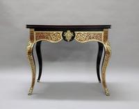 French 19th Century Louis XV Style Boulle Games Occasional Table (9 of 12) French 19th Century Louis XV Style Boulle Games Occasional Table (9 of 12)