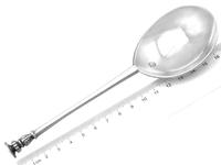 Sterling Silver Seal-top Spoon - Antique Charles I c.1638 (9 of 9) Sterling Silver Seal-top Spoon - Antique Charles I c.1638 (9 of 9)