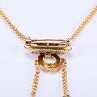 Antique Victorian Enamel 15 Carat Gold Tassel Necklace c.1860 (5 of 5) Antique Victorian Enamel 15 Carat Gold Tassel Necklace c.1860 (5 of 5)