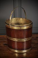 George III Mahogany & Brass Peat Bucket (2 of 7) George III Mahogany & Brass Peat Bucket (2 of 7)