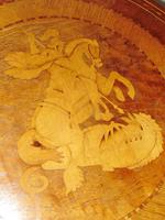 Italian Sorrento Walnut Inlaid Tripod Table (6 of 8) Italian Sorrento Walnut Inlaid Tripod Table (6 of 8)