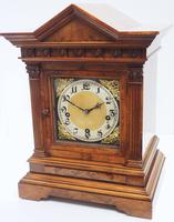 Incredible Burr Walnut Mantel Clock Westminster Chime Musical Bracket Clock Chiming on 5 Coiled Gongs (3 of 5) Incredible Burr Walnut Mantel Clock Westminster Chime Musical Bracket Clock Chiming on 5 Coiled Gongs (3 of 5)