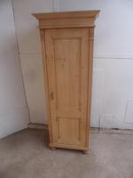 Lovely Antique Pine 1 Door Multi Functional / Hall Cupboard to wax / paint (4 of 9) Lovely Antique Pine 1 Door Multi Functional / Hall Cupboard to wax / paint (4 of 9)