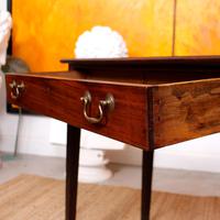 Writing Desk 19th Century Mahogany Table Fitted Drawer (7 of 7) Writing Desk 19th Century Mahogany Table Fitted Drawer (7 of 7)